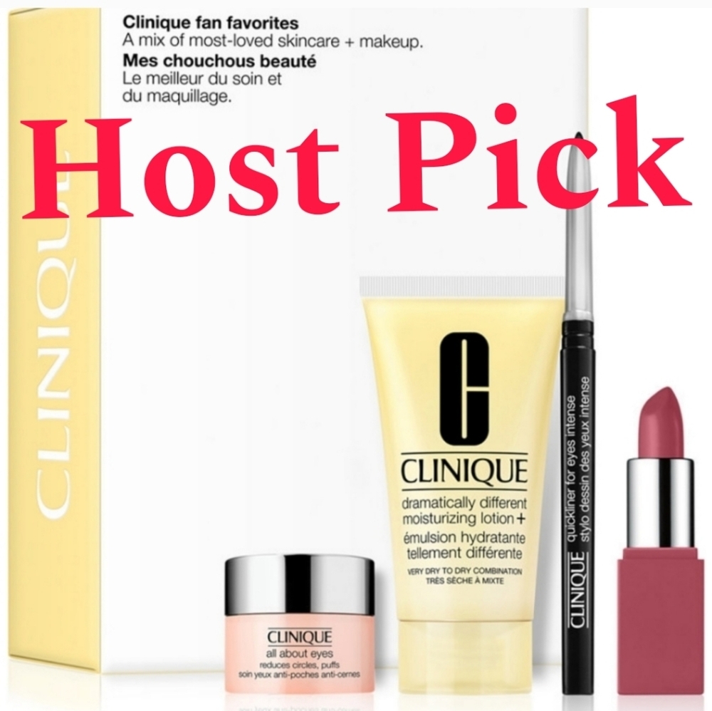 Clinique 4 pc. Makeup and skincare set